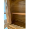 Image 2 : Wood Display Cabinets 21L (2 Count; one damaged) 