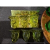 Image 4 : Green Glassware + Trinket Dishes & More