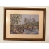 European Scene Needlepoint Art 18.5W x 14.5T