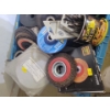 Image 2 : Big Ol Box Of Garage Greatness - New Grinding Disks Sanding Disks Cord Tools & more