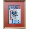 Image 1 : Pumpkin Needlepoint Art  (12x16) Plus Oilers 'Grant Fuhr'  LW