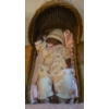 Image 2 : Porcelain Baby in Basinet - 31W, 15D, 26T