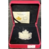 Image 1 : 2016 $10 Fine Silver Maple Leaf Shaped Coin