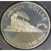 Image 3 : 1986 Canadian Specimen Set With 50% Silver Dollar 23.33 Grams