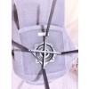 Image 3 : Four Grey Fabric Dining Chairs with Metal Legs