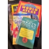 Image 10 : Framed Numbered Prints, Wooden Wall Clock, and Assorted Books