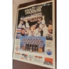Image 1 : Oilers 1984 Stanley Cup Champions Poster 18 X 25- Condition Issues/ Slight Folds, Tape on Back 