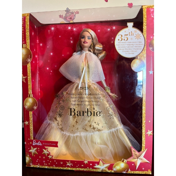 2023 holiday Barbie signature series 35th anniversary
