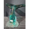 Image 1 : Decorative Glass Whale Tail 8 W, 4 D, 6.5 T 