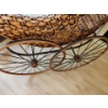 Image 6 : Decorative Woven Stroller w/ Antique Appearance 27 W, 18 D, 38 T