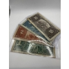 Image 2 : 1937 circulated bank notes $10 $5 $2 $1 great for any starter collection 