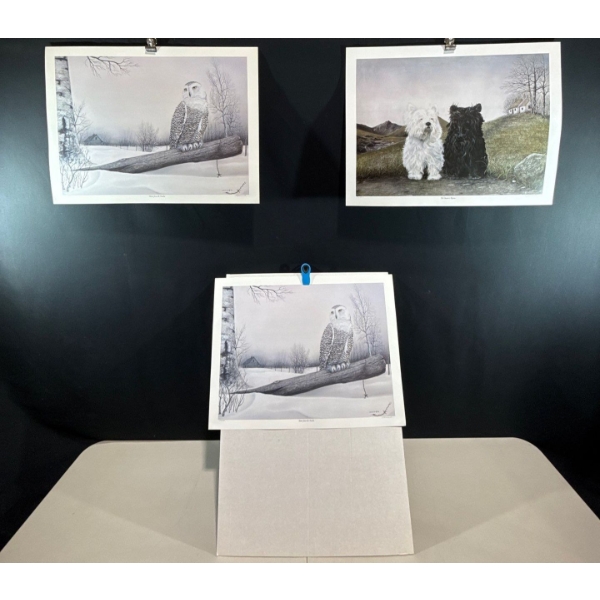 Alex Halliburton The Masters Return 16Tx21.5W, and 2 Copies of Down from the Tundra 16Tx22W