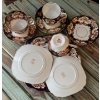 Image 2 : Royal Albert Crown China Small Tea Cups & Saucers Set