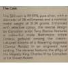 Image 4 : 2025 $20 Baltimore Oriole Fine Silver Coin 31.39 Grams
