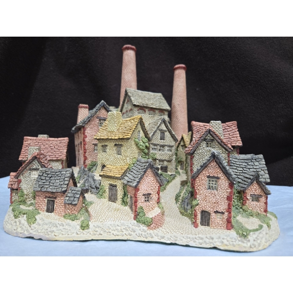 Hand Carving 'Old Distillery' By David Winter 