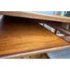 Image 4 : Solid Teak Wood Dining Table, Extendable See Pictures, w/ 4 Chairs 