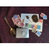 Image 1 : Nazi Spoon, Belt Buckle, War Period Stamps and More