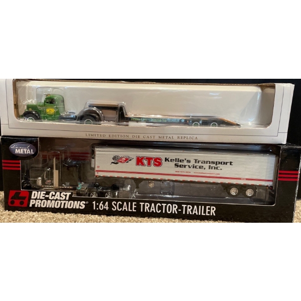 1:50 Scale "WC" Truck & 1:64 Scale Tractor-Trailer Models 