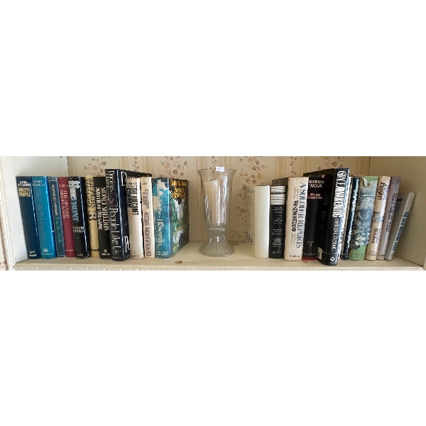 Book Collection & Candle
