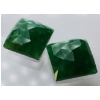 Image 1 :  Emerald Pair (7.9 ct total, 10×10 mm)