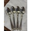 Image 1 : Sterling Silver Vintage Birks large Serving Spoons 4 @ 379.7 g
