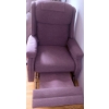 Image 7 : Upholstered Recliners with Tufted and Plain Designs