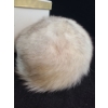 Image 2 : Boutique Kates Round White Fur Hat (Tag Says Fox), Smaller Fit 