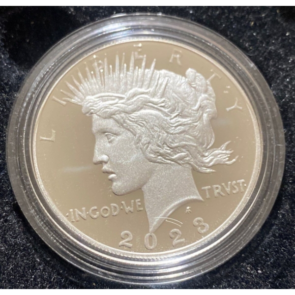2023 United States Mint Peace Silver Dollar 99.99% Silver 26.73 Grams