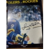 Image 7 : Oilers and St. Louis Blues Autographed Memorabilia 