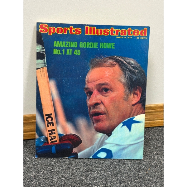 Hockey Memorabilia Featuring Gordie Howe and Steve Yzerman