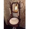 Image 1 : Antique Wooden Victorian Wash Stand - 20W, 56T 