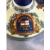 Image 4 : White Porcelain Figure 6.5H and British Navy Pusser's Rum Bottle
