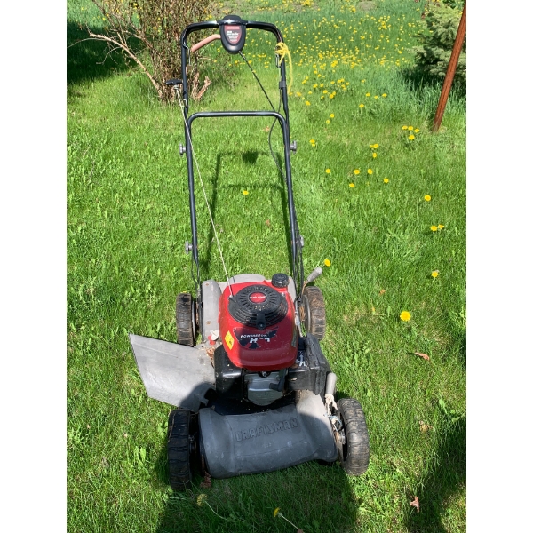 Craftsman Gas-Powered Lawn Mower with EZ Walk Variable Speed Drive