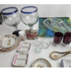 Image 1 : Collection Of Various Vintage And Decorative Dining Items, Primarily Comprising Drinkware.