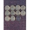 Image 3 : Various Coins and Tokens in Different Alloys, Canadian, American