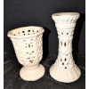 Image 8 : Candlestick Holder, Vases and Miniature Dress Form 22 Inches Tall
