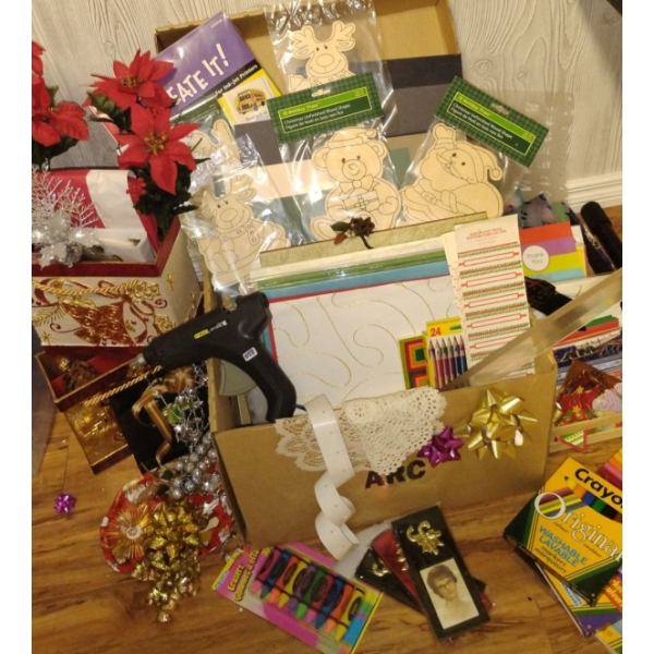 Christmas Card Makers Collection - Blank Cardstock Decals Glue Gun Wood Accessories & More