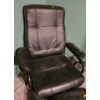 Image 2 : Leather Chair 28 W, 24 W, 37 T, w/ Ottoman 17 W, 18 D, 16 T