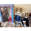 Image 2 : Big Brother Ken & Tommy Figurines, Assorted Dolls.  Doll w Green Dress 18 h