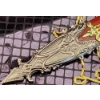 Image 10 : Sabre 30-Day Clock From the 70s and Ornate Dagger with Case