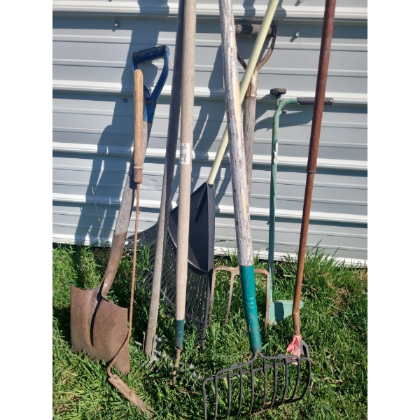 Assorted Garden Tools