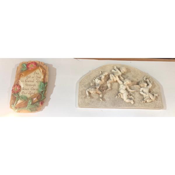 Assorted Wall Art - Dried Follage Plaques & More