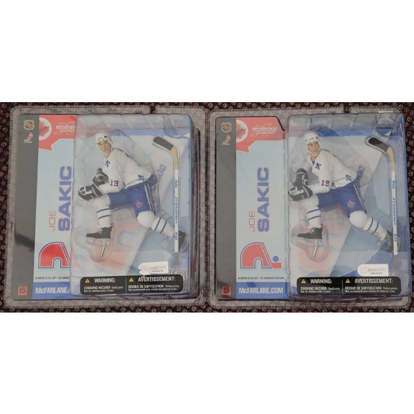 McFarlane NHL Legends Series 5 Joe Sakic Quebec Nordiques Figures (2)