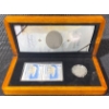 Image 1 : 2004 Proud Polar Bear $2 Sterling Silver Coin & Stamp Set. 