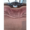 Image 3 : Rosy Red Velvet Wingback Chair