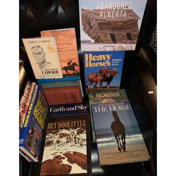 Book Collection - Horses, Canadian History, Art & More 