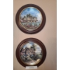 Image 1 : Framed Limited Edition Collectible Floral & Cottage Plates  