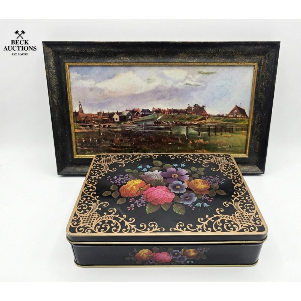  Collection Of Assorted Framed Artworks And Prints , 2 Collectible Plates