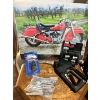 Image 1 :  Indian motorcycles picture. Gas pump handle, mini wrenches, gorilla wheel locks, and outboard ignit
