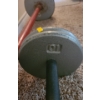 Image 4 : Weightlifting Bar, Dumbell Bars and Weights as Shown (Silver Weights)